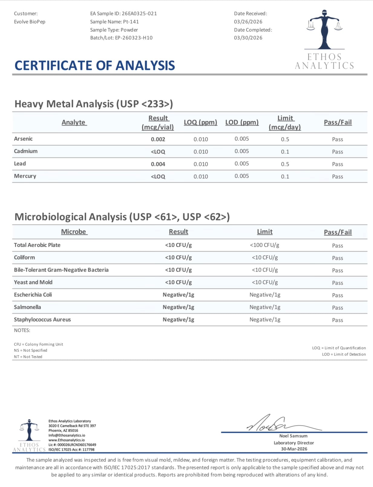 PT-141 10mg Research Peptide - Image 3